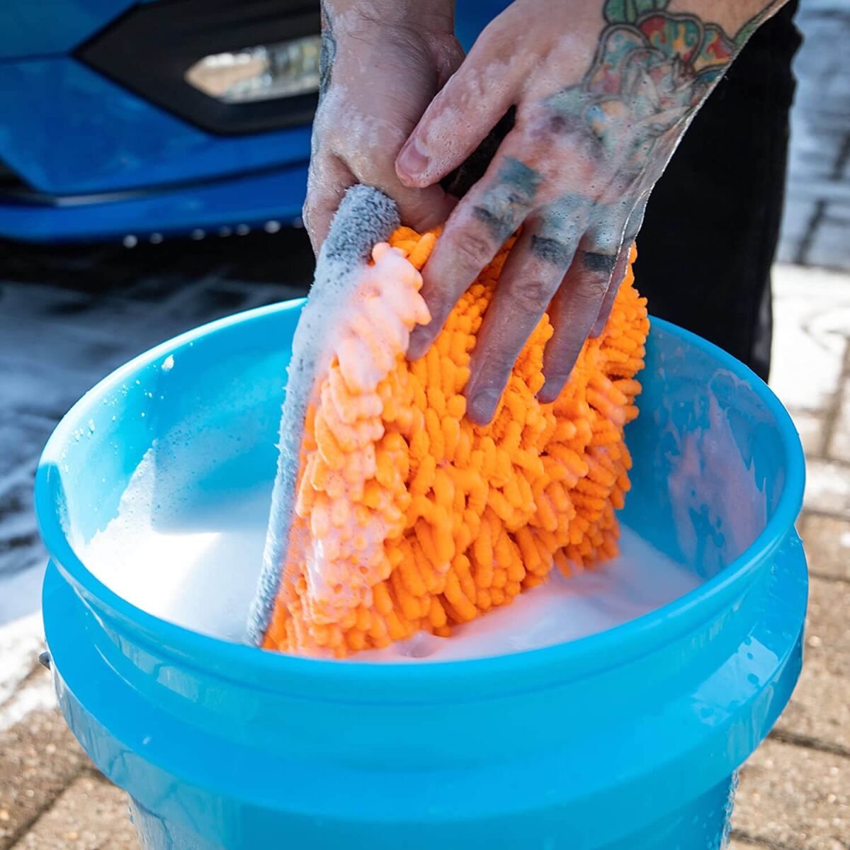 Meguiars Hybrid Wash Mitt Waschhandschuh