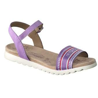 Tom Tailor Sandale in lila