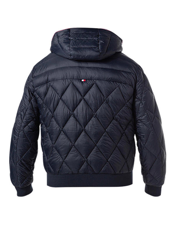 Tommy Hilfiger, Steppjacke, Mikrofaser wasserabweisend, dunkelblau