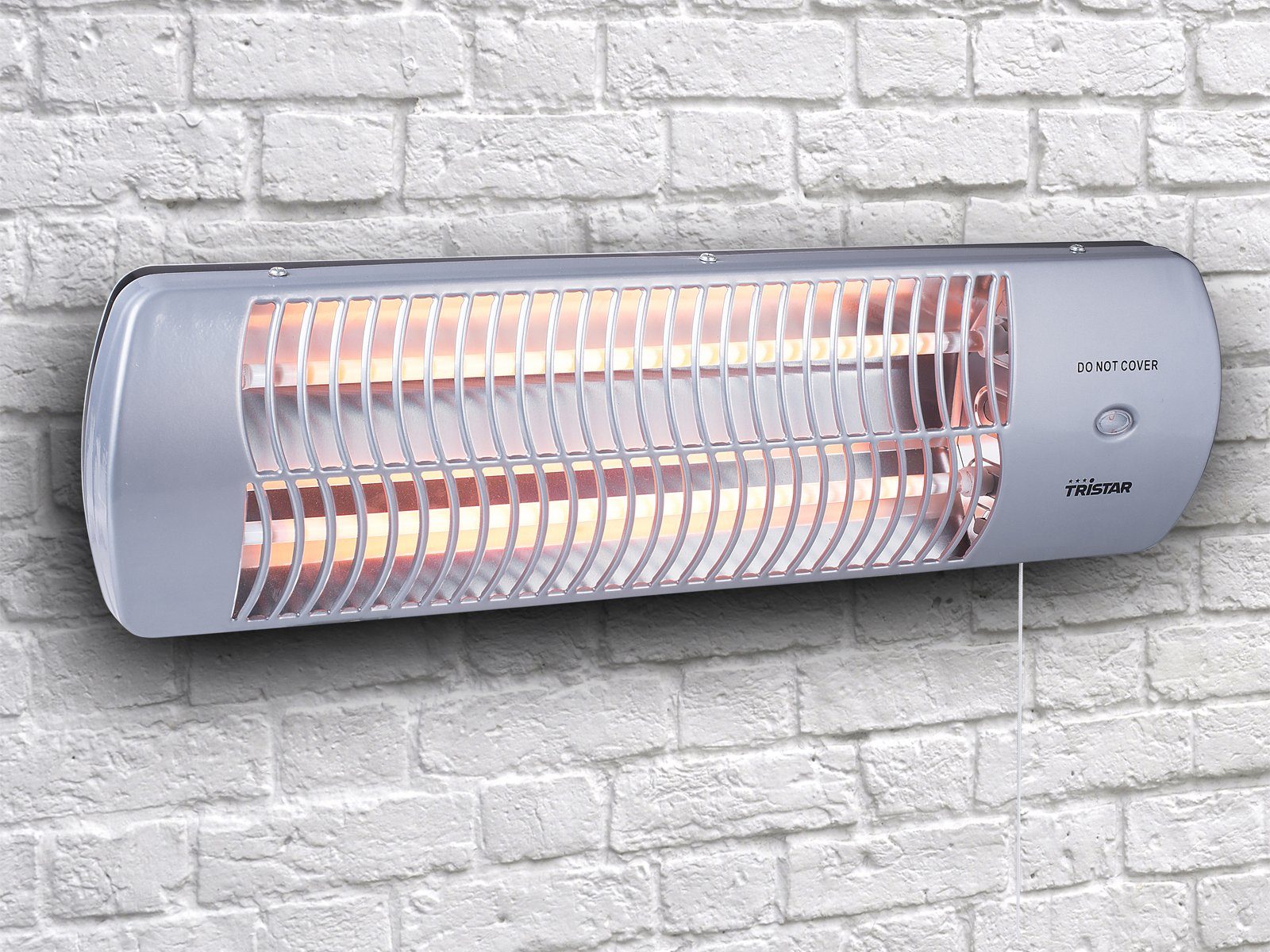 Tristar Heizstrahler, 1200 W, für Bad & Wickeltisch Wand & Decke Wärmelampe Baby Wärmestrahler IP 24