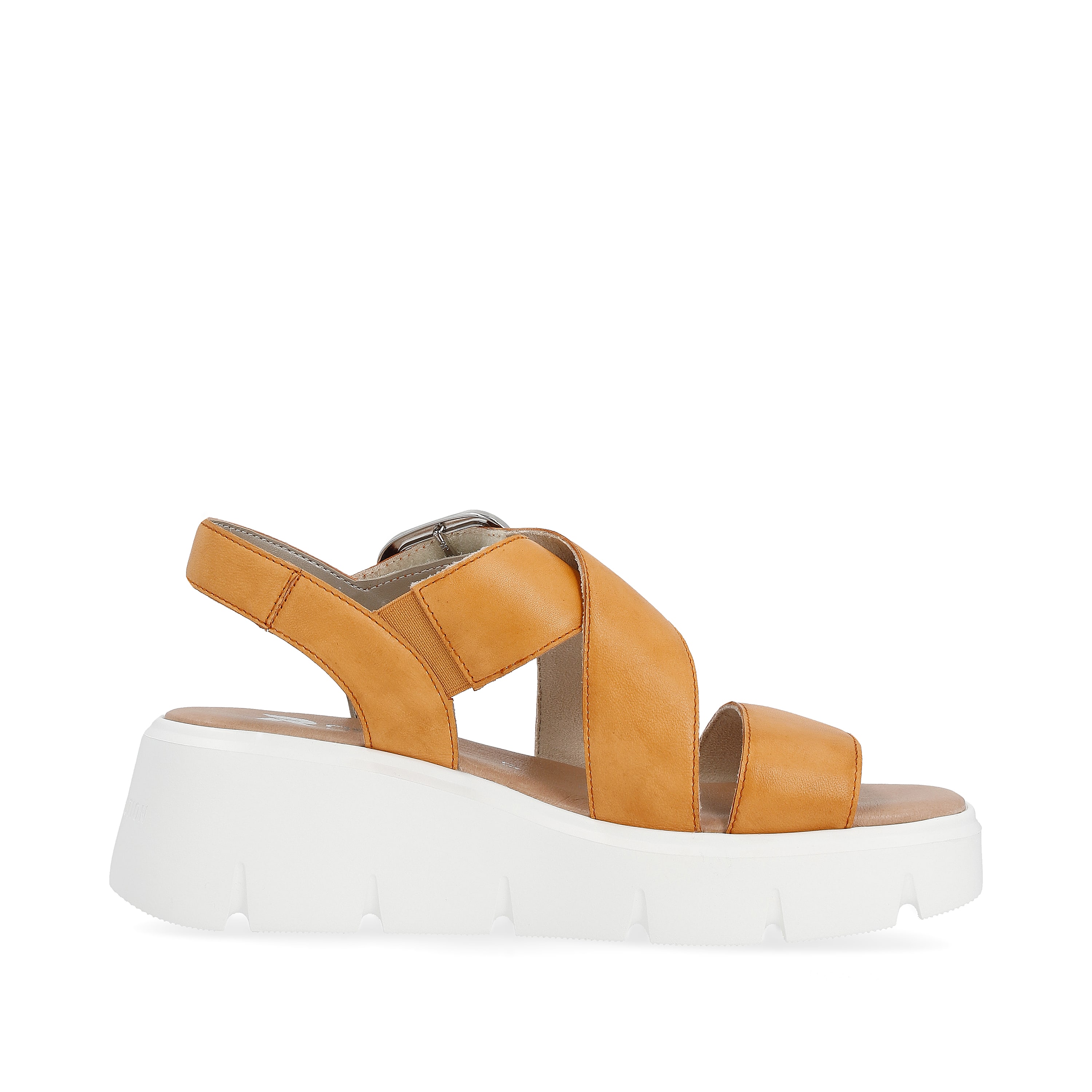 Rieker Damen Keilsandaletten saffron