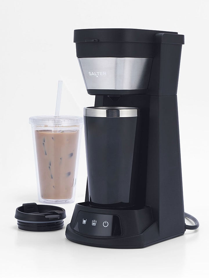 Petra 2in1-Eiskaffee-Maschine in Schwarz/ Silber günstig kaufen onesize