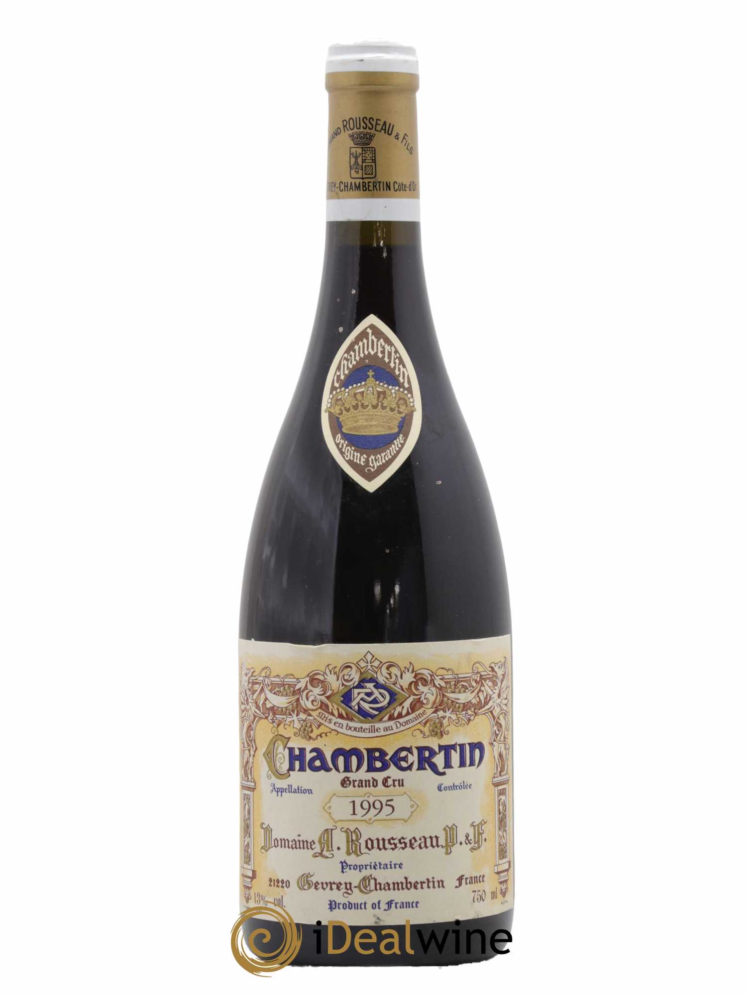 Chambertin Grand Cru Armand Rousseau (Domaine)  1995 - Lot de 1 Bouteille