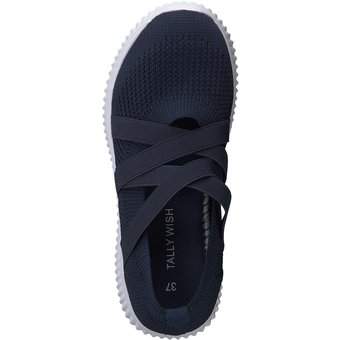 Tallywish Spangenballerina in schwarz