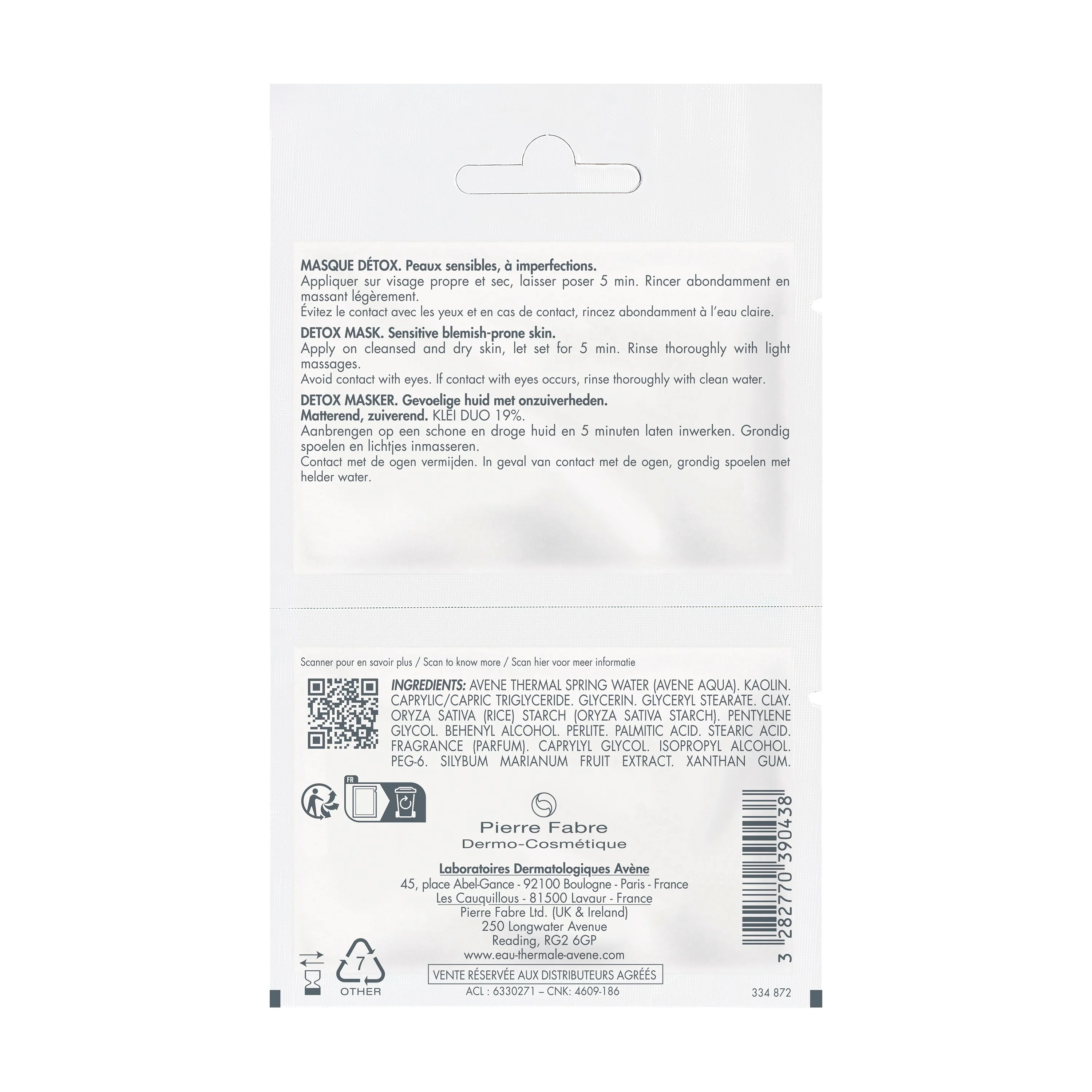 Cleanance Detox maszk - Tisztító arcmaszk