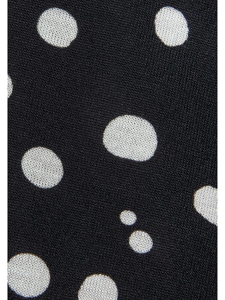 Vivance Jerseykleid in schwarz-weiß-bedruckt günstig kaufen 42