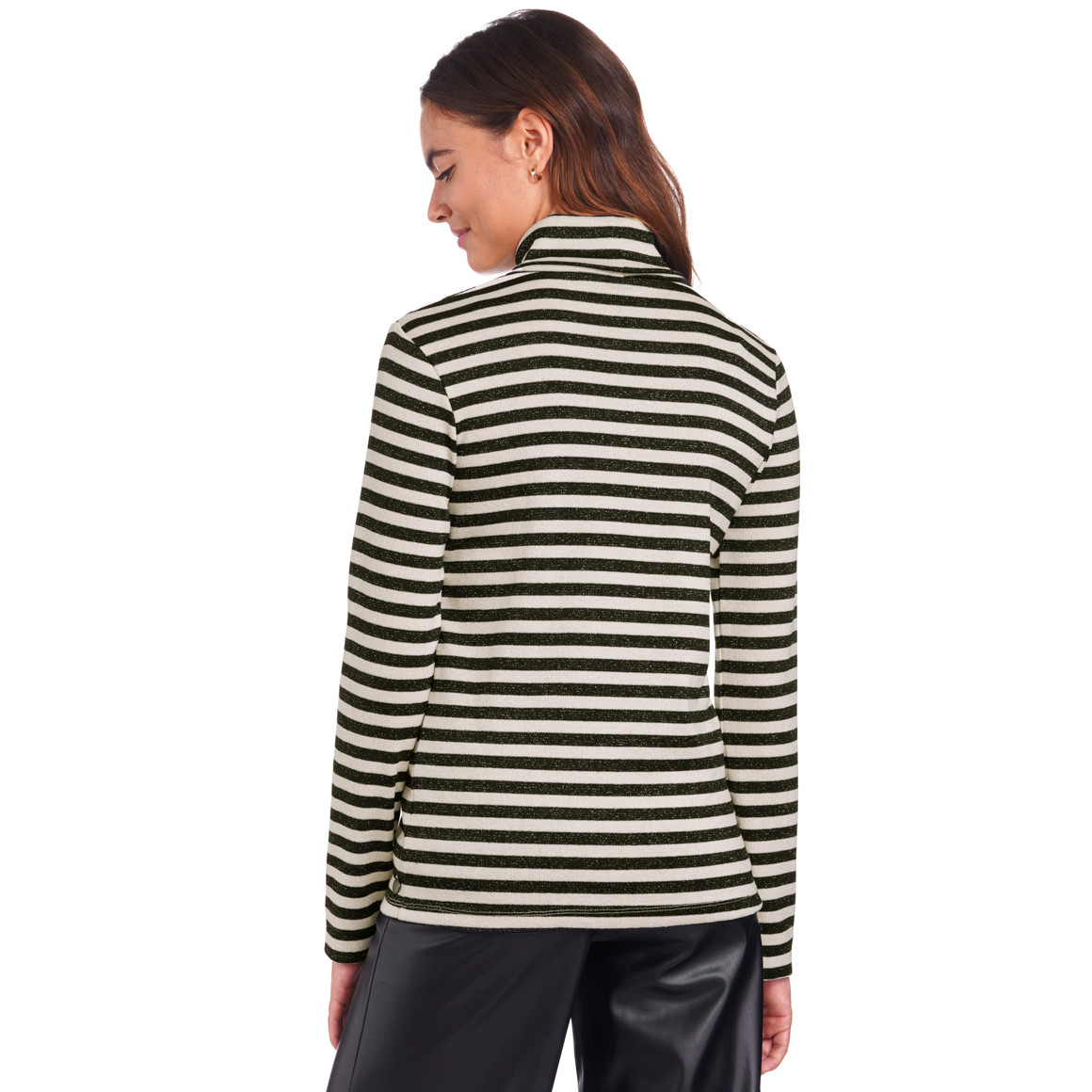 Damen Langarmshirt mit Rollkragen