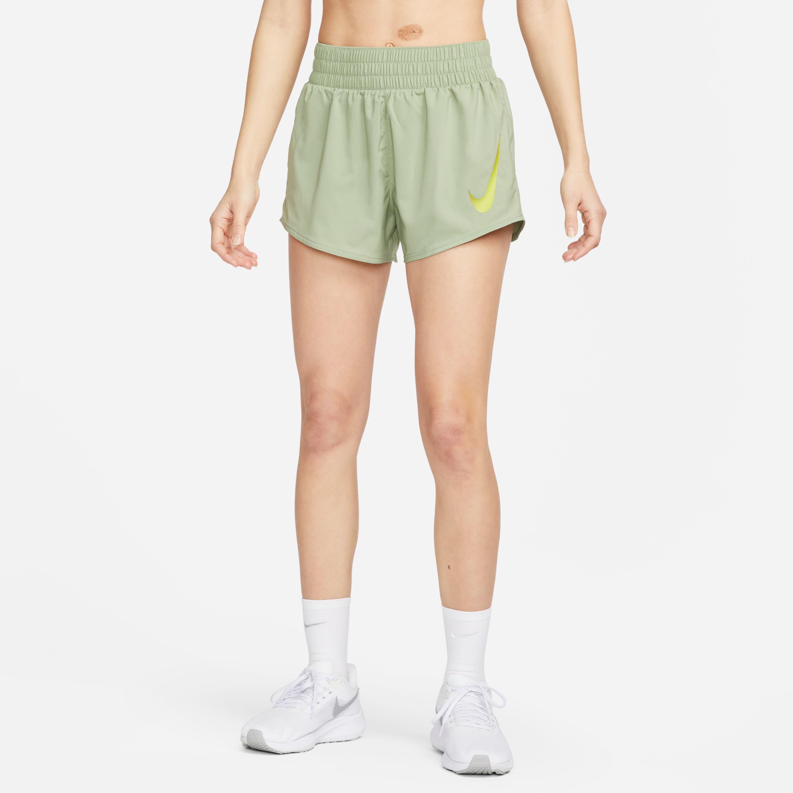 Swoosh Shorts Damen - Salbei