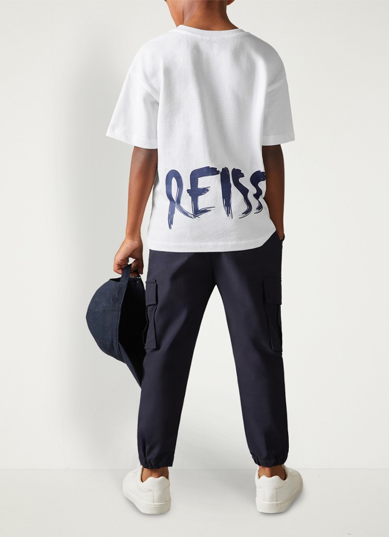 Tricou Reiss Abbott cu logo imprimat