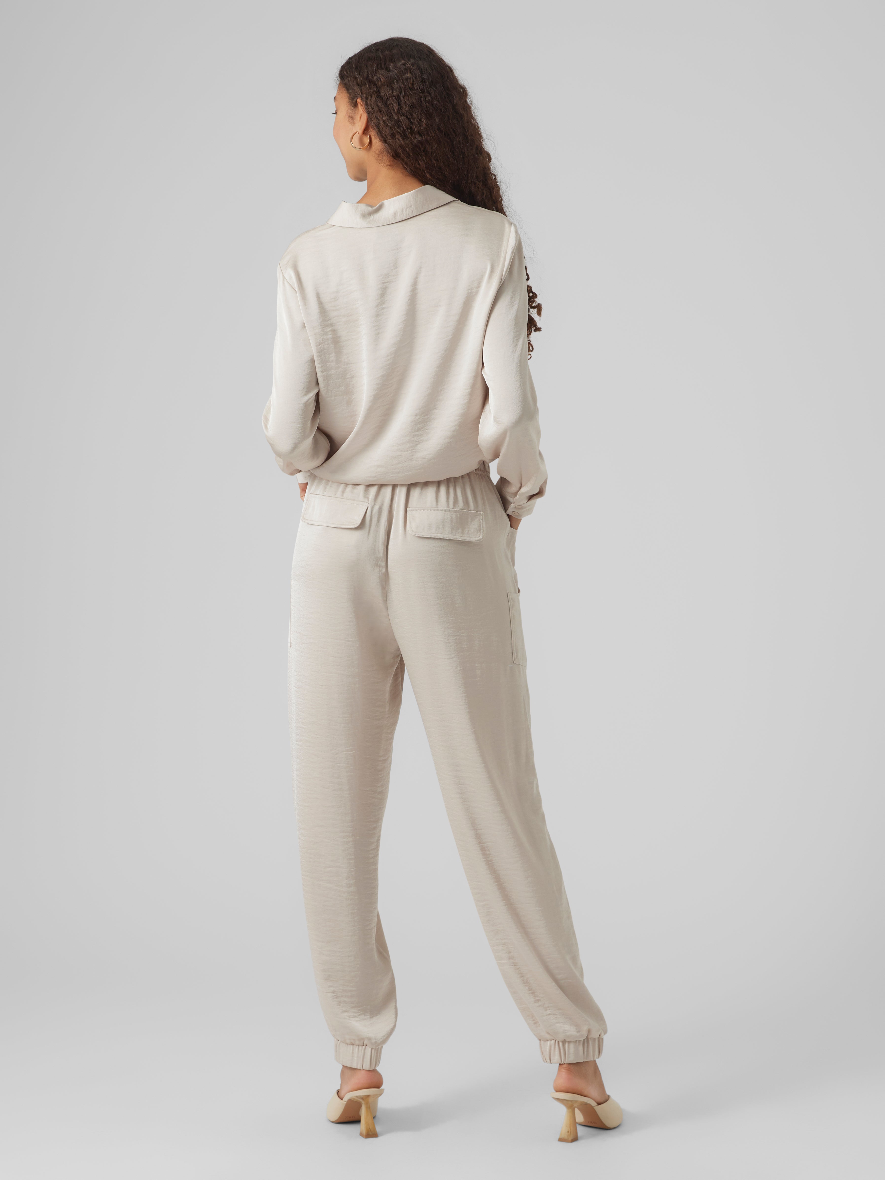 VMMARYS Hohe Taille Hose