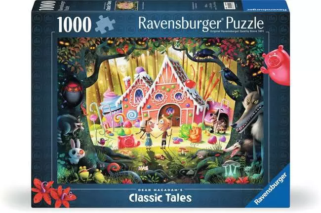 Puzzle 1000 Teile - Hänsel und Gretel