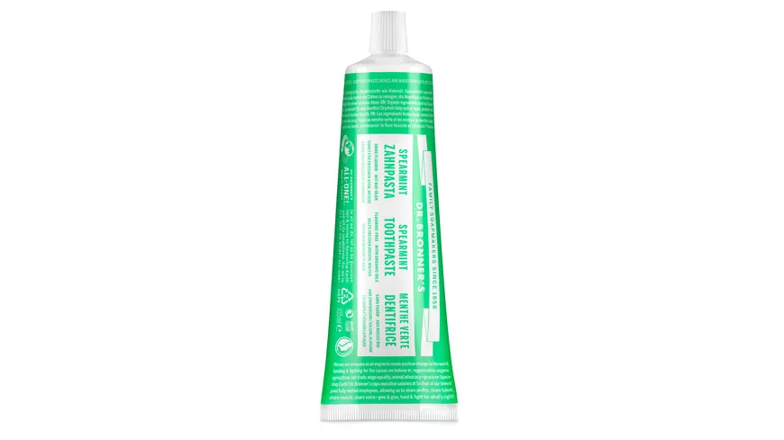 DR. BRONNER'S Zahnpasta Spearmint 105 ml