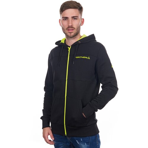 HERREN ANZUG LOGO HOODY JACKET BLACK