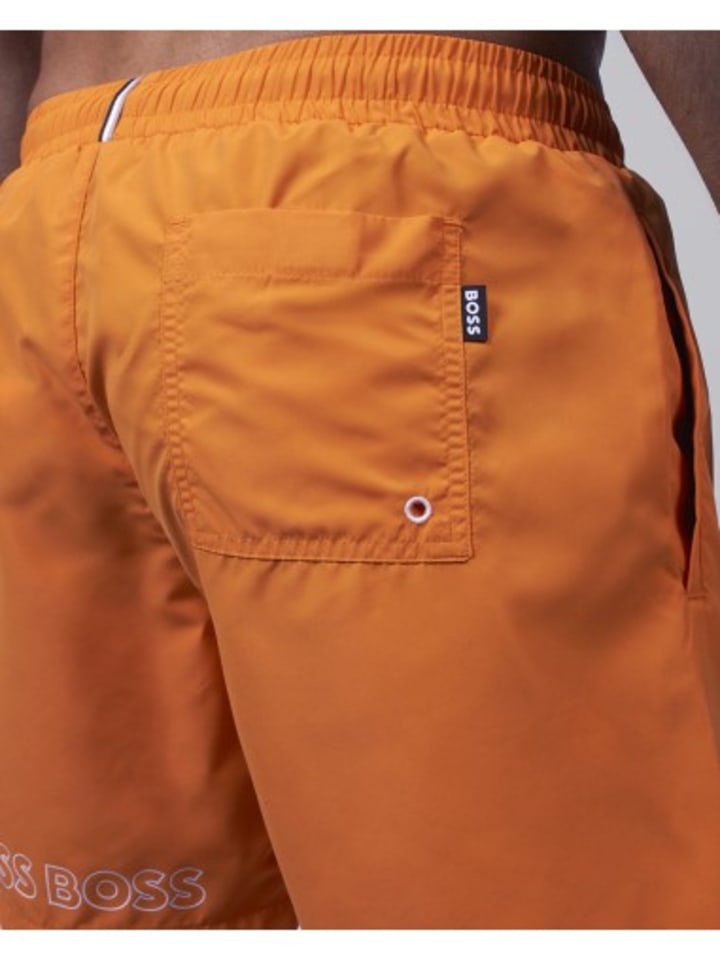 BOSS Badeshorts in Orange günstig kaufen S