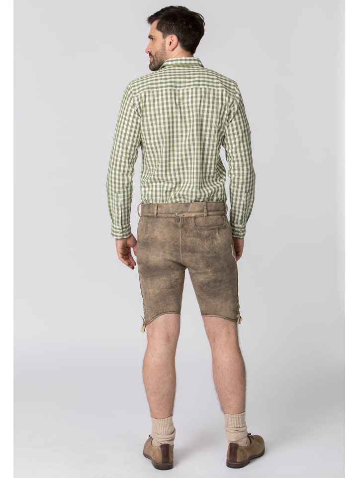 Stockerpoint Stockerpoint Trachtenlederhose Girgl in schilf gespeckt günstig kaufen