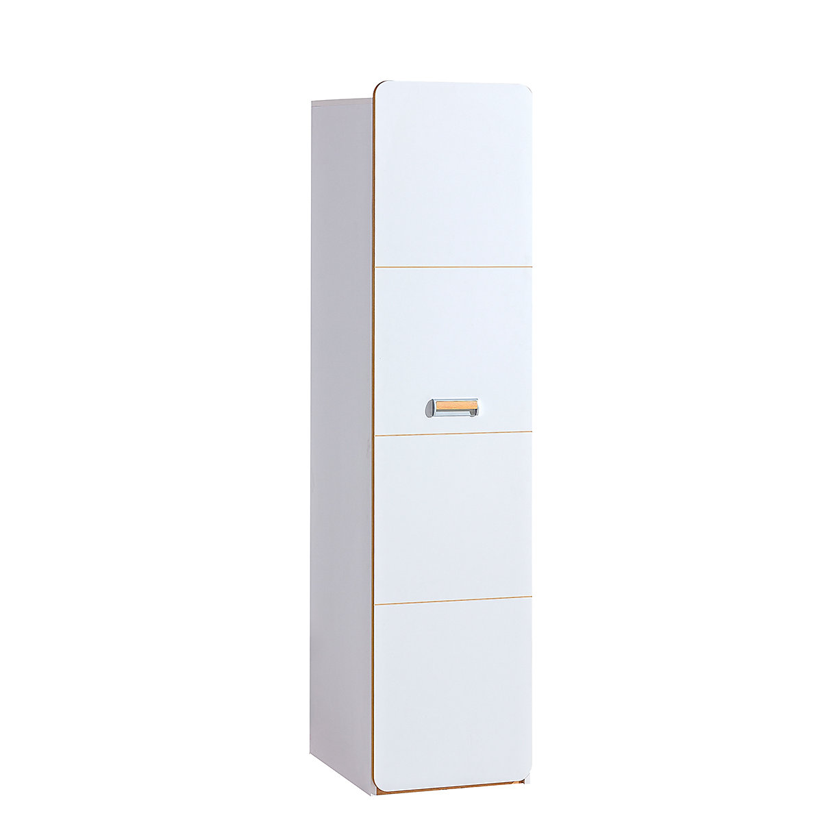 Jugendzimmer Set Lorento 8 teilig Komplett Set in Eiche und Weiß
