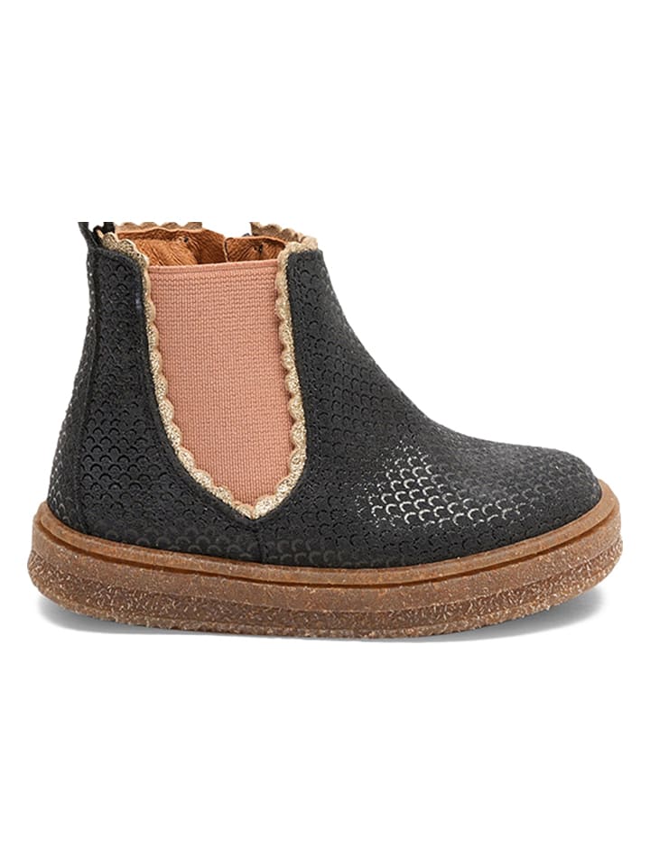 bisgaard Leder-Lauflernschuhe in Dunkelblau günstig kaufen