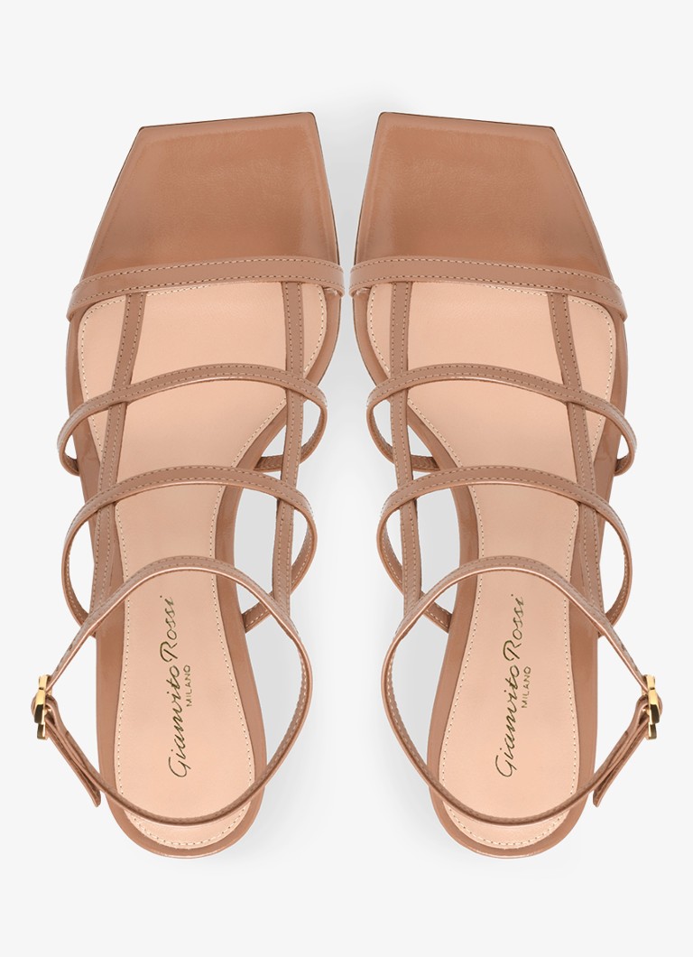 Sandale din piele Gianvito Rossi Mondry 55