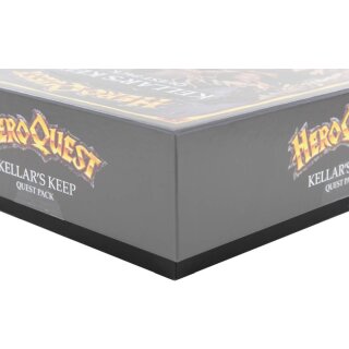 4-teiliges Feldherr Schaumstoff-Set + Organizer für HeroQuest (2021): Die Bastion Kellars Keep