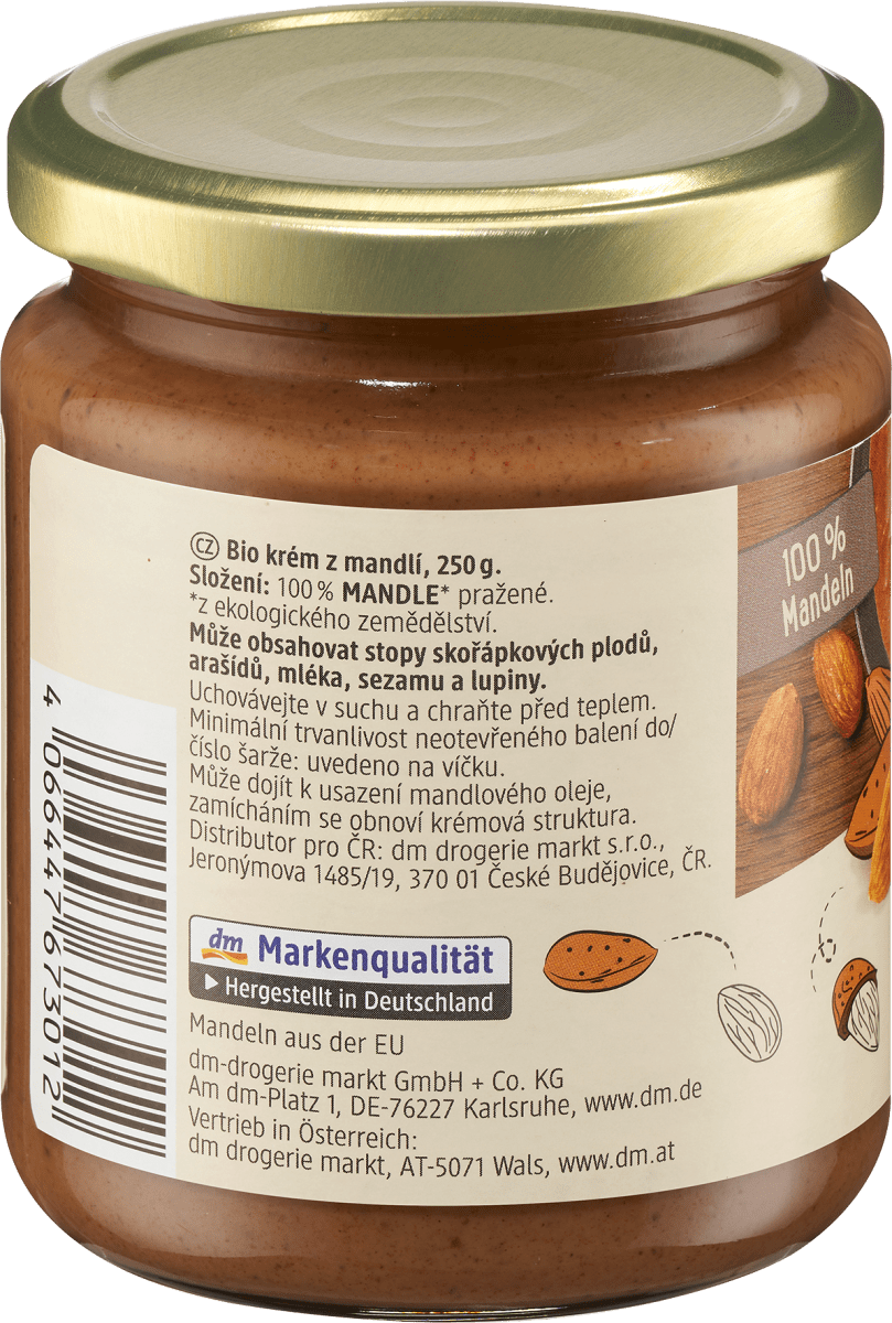Mandelmus, braun, 250 g