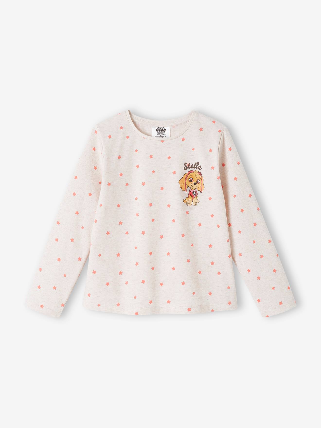 T-shirt fille Pat'Patrouille® Stella beige chiné