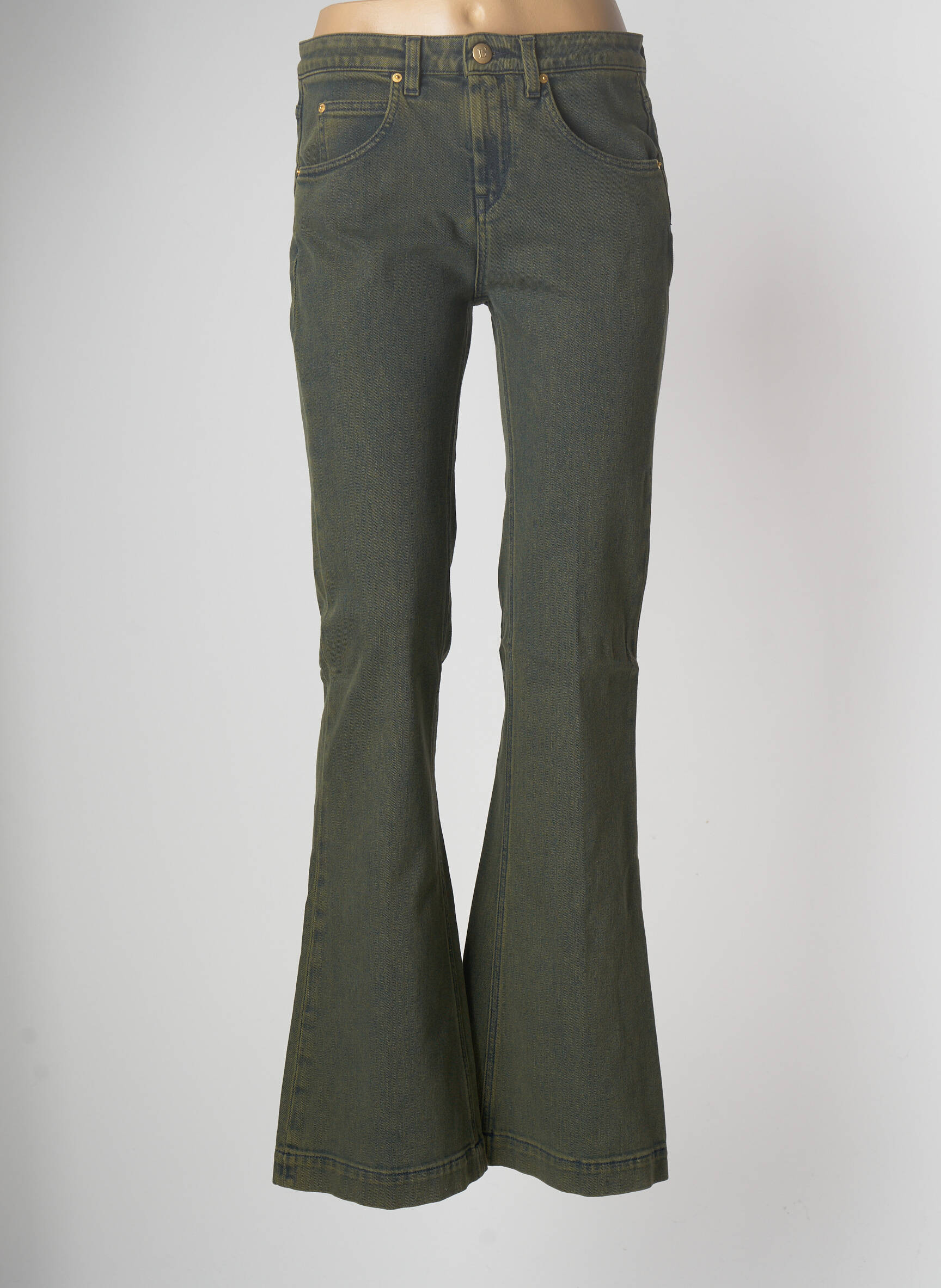 L Autre Chose Jeans Bootcut Femme couleur noir