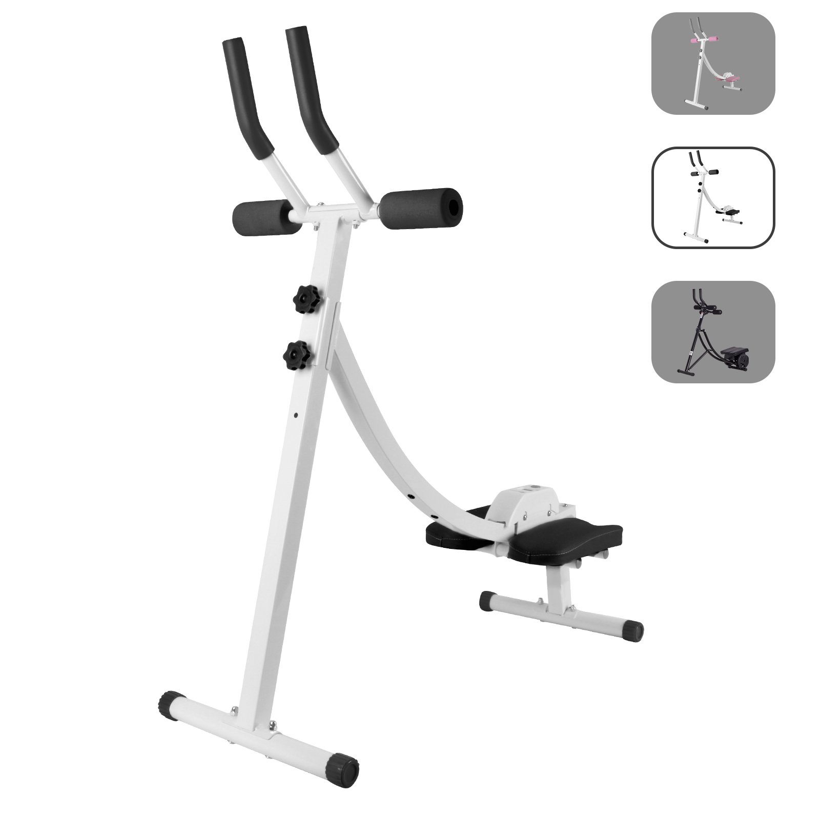 BIGTREE Heimtrainer klappbar Bauchtrainer Rückentrainer, Profi Fitnessgerät