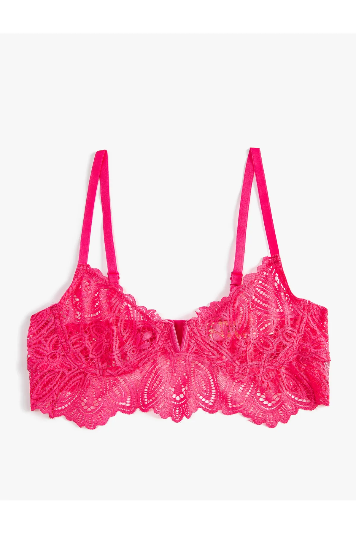 Koton  Spitzen-Bralette-BH mit Bügel, ungepolstert, ohne Unterstützung