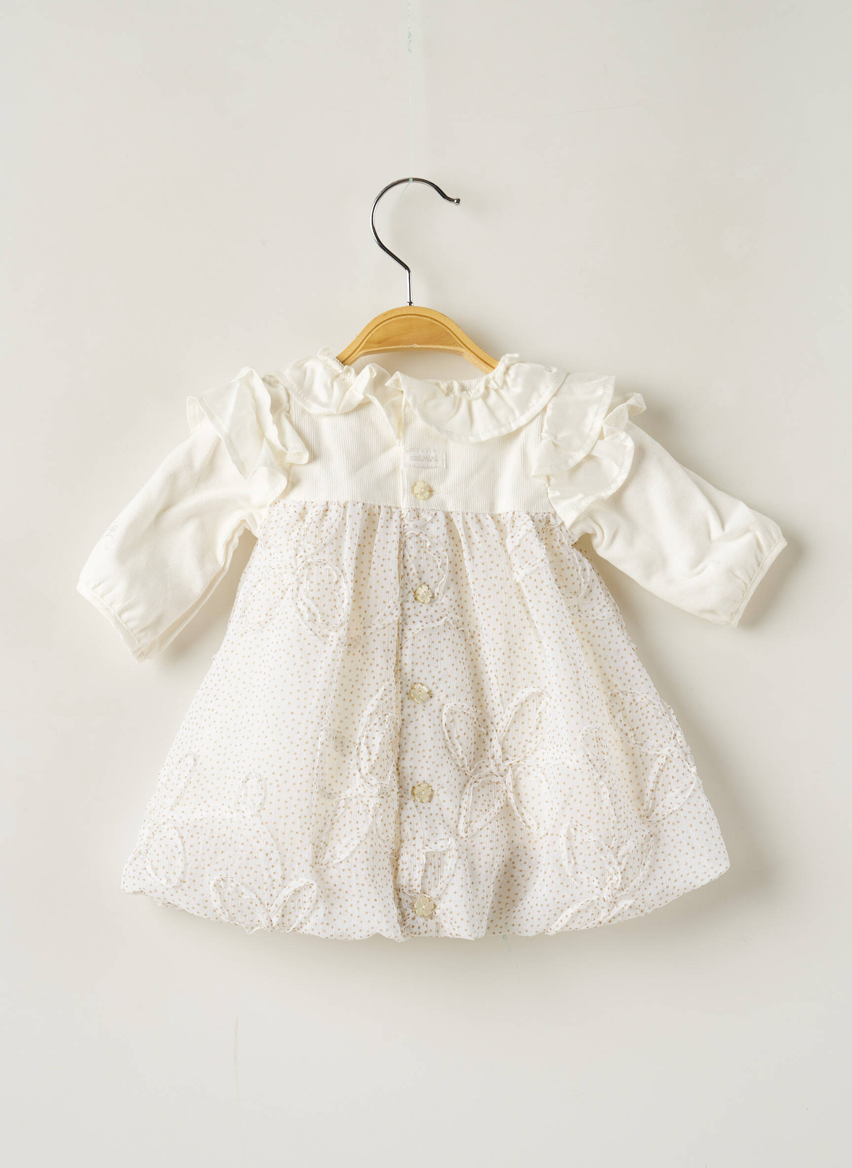 Catimini Robes Courtes Fille couleur beige