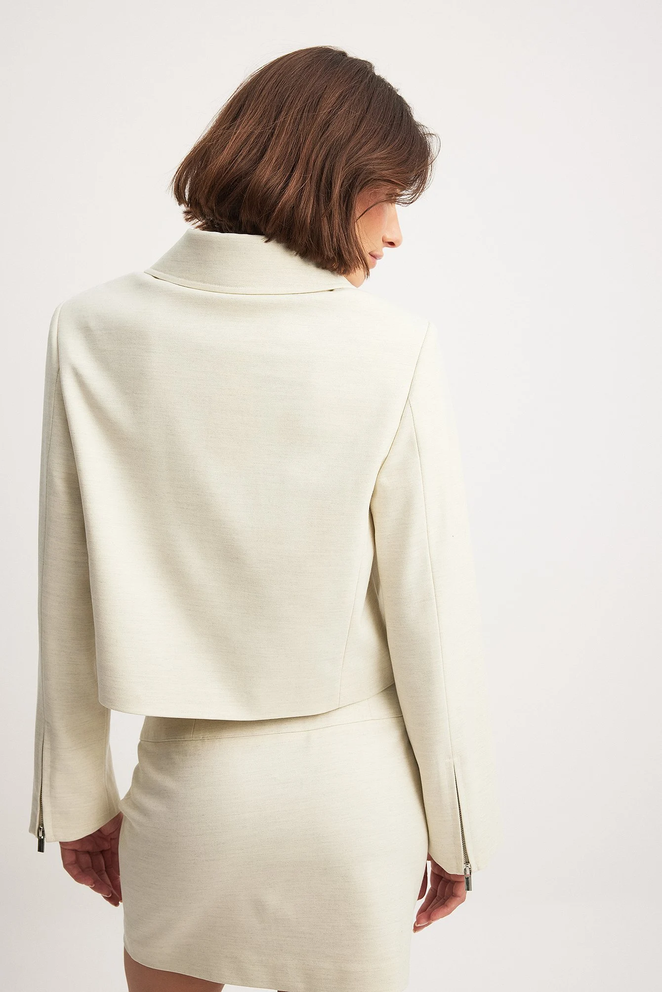 Jacke mit Reißverschlussdetail
