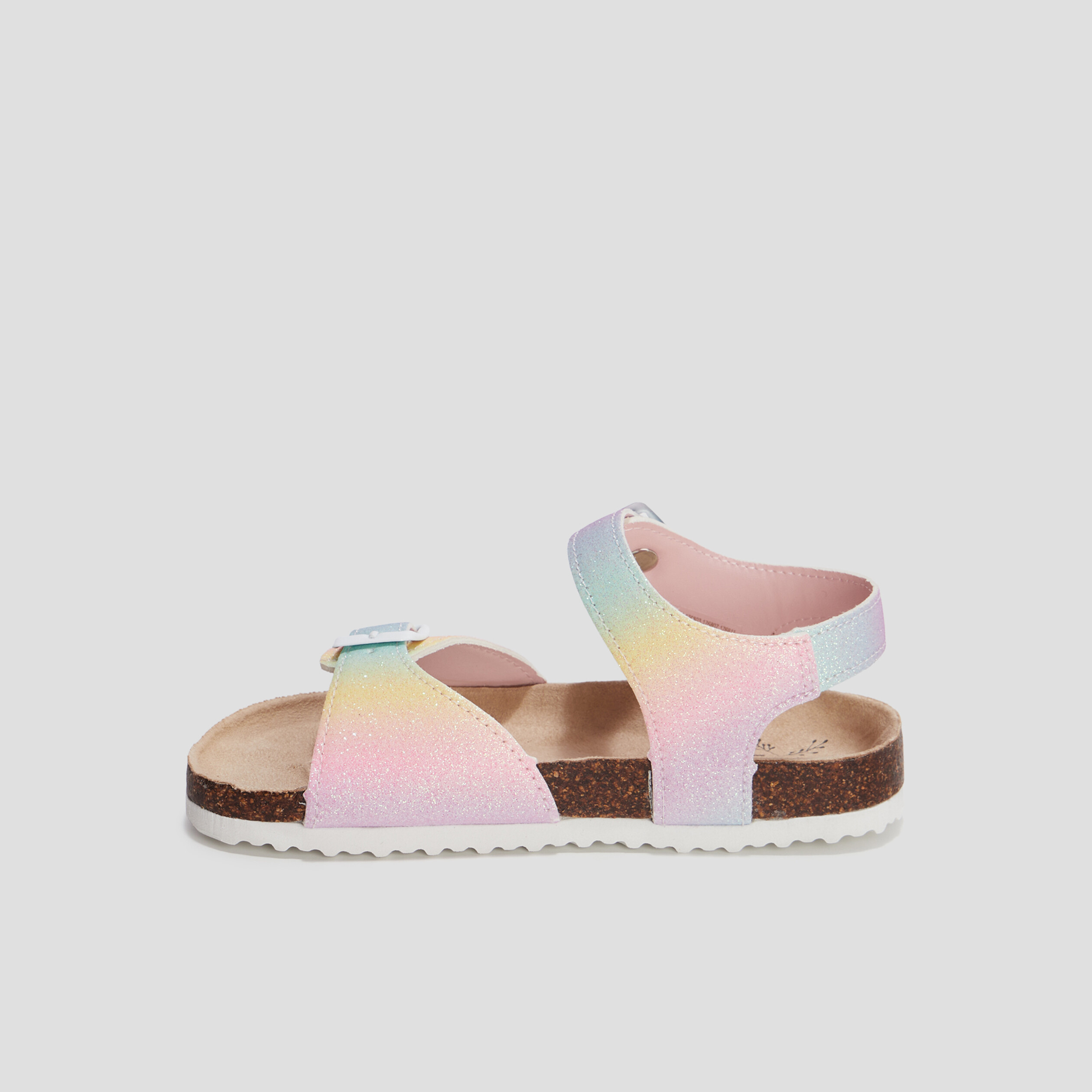 Sandales à paillettes multicolore fille | La Halle