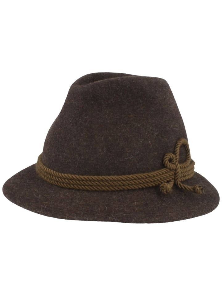 Hutmacher Zapf Trachtenhut in braun günstig kaufen 61