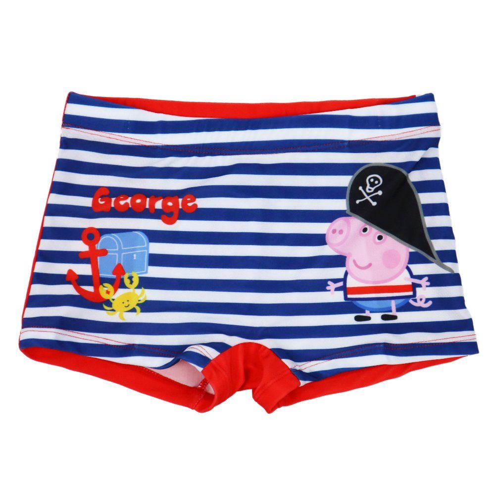 Peppa Pig Badehose George Wutz Pirat Jungen Kinder Bademode Gr. 92 bis 128