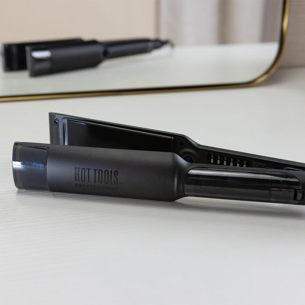 Hot Tools Pro Black Gold Steam Styler Glätteisen