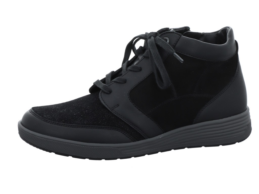 GANTER Schnür-Stiefeletten schwarz