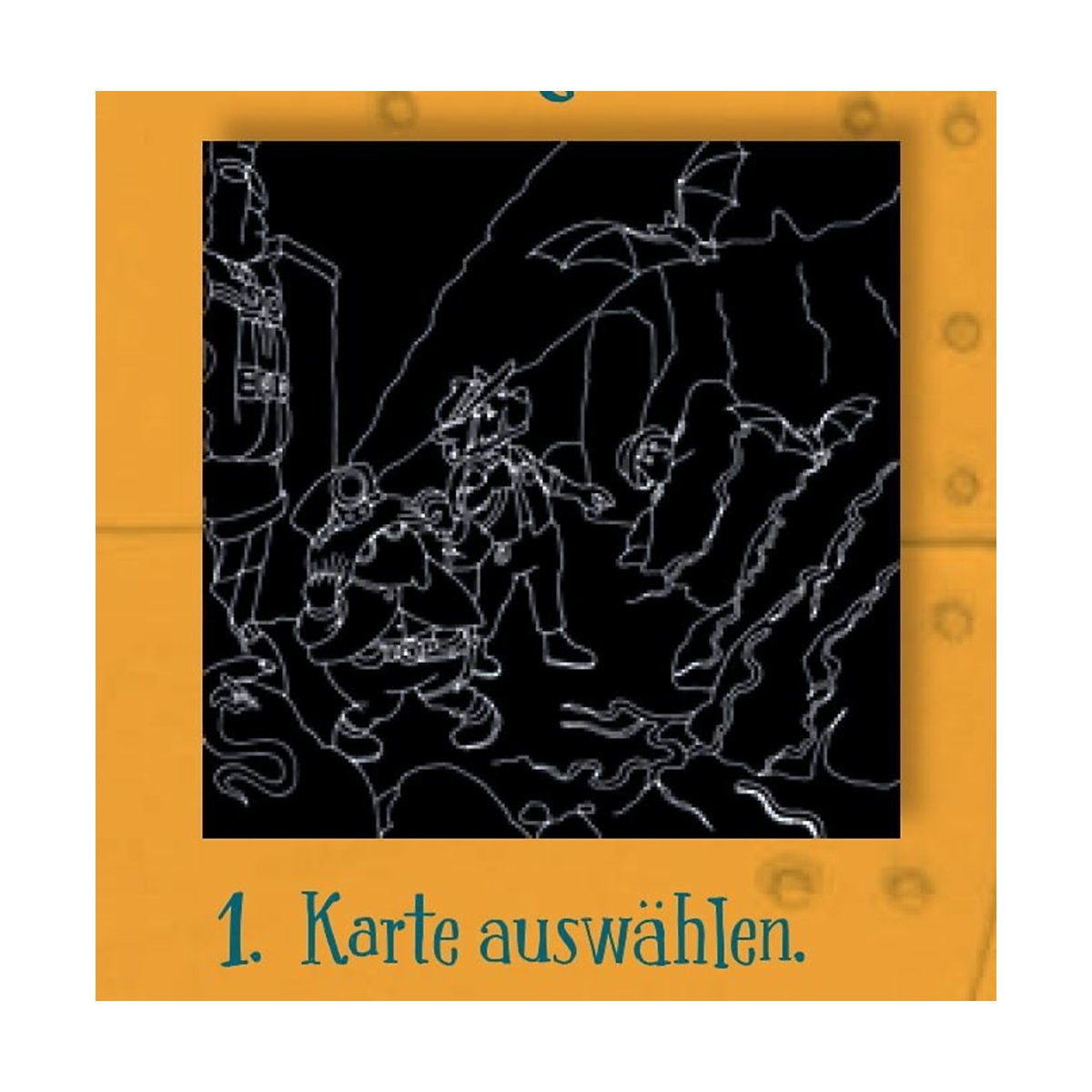 Kritzel-Kratzel-Set Lenny Hunter, 6-tlg.