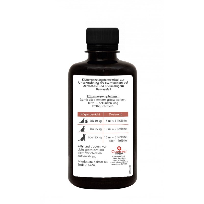 Doppelherz Ergänzungsfutter & Aufzucht Doppelherz Haut & Fell Öl Omega-3 250 ml