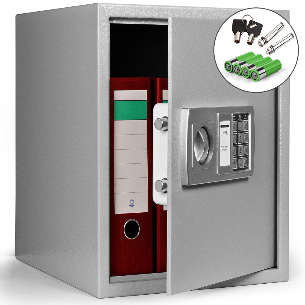 Casaria Deuba Tresor/Safe mit Sicherheitscode