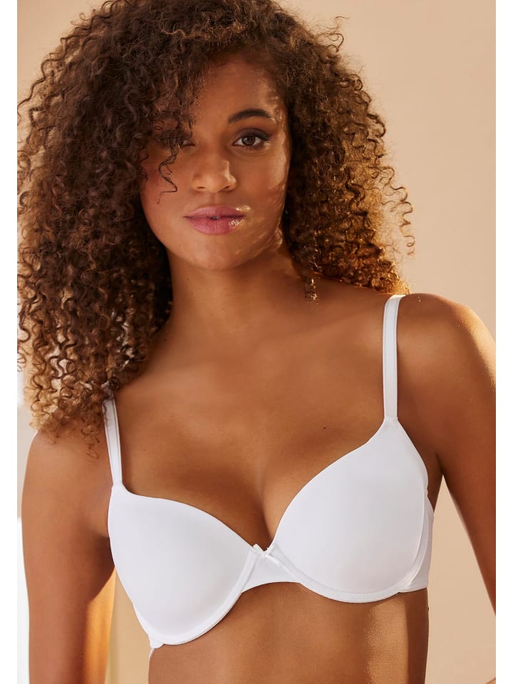 LASCANA LASCANA Schalen-BH »Ela - »perfect basic«« in weiß günstig kaufen