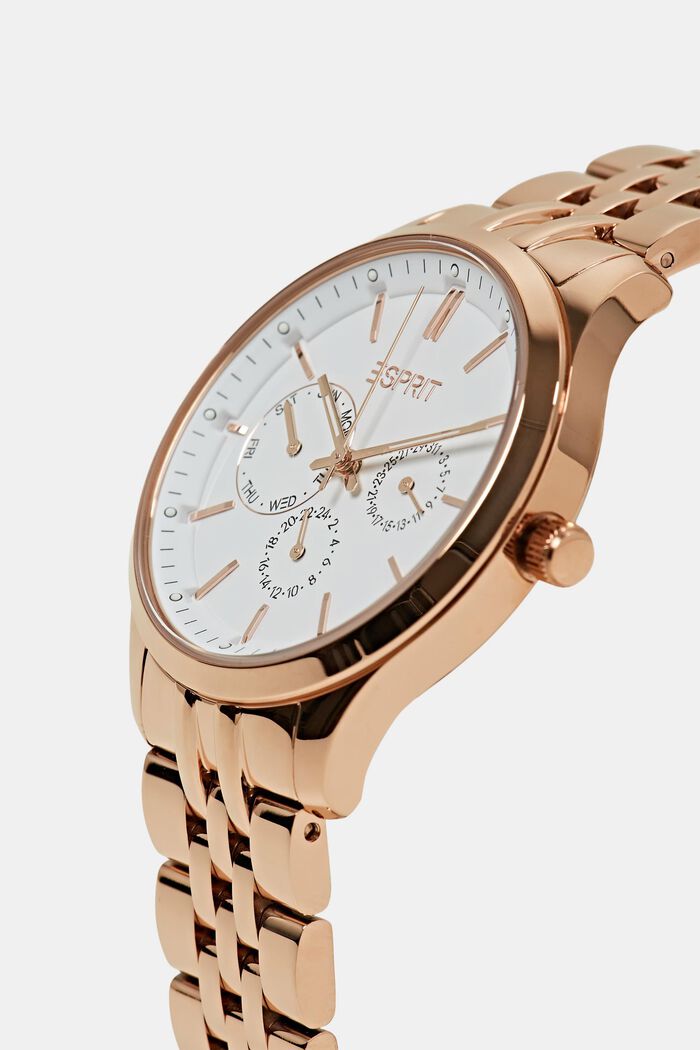 Multifunktionale Uhr mit Gliederarmband