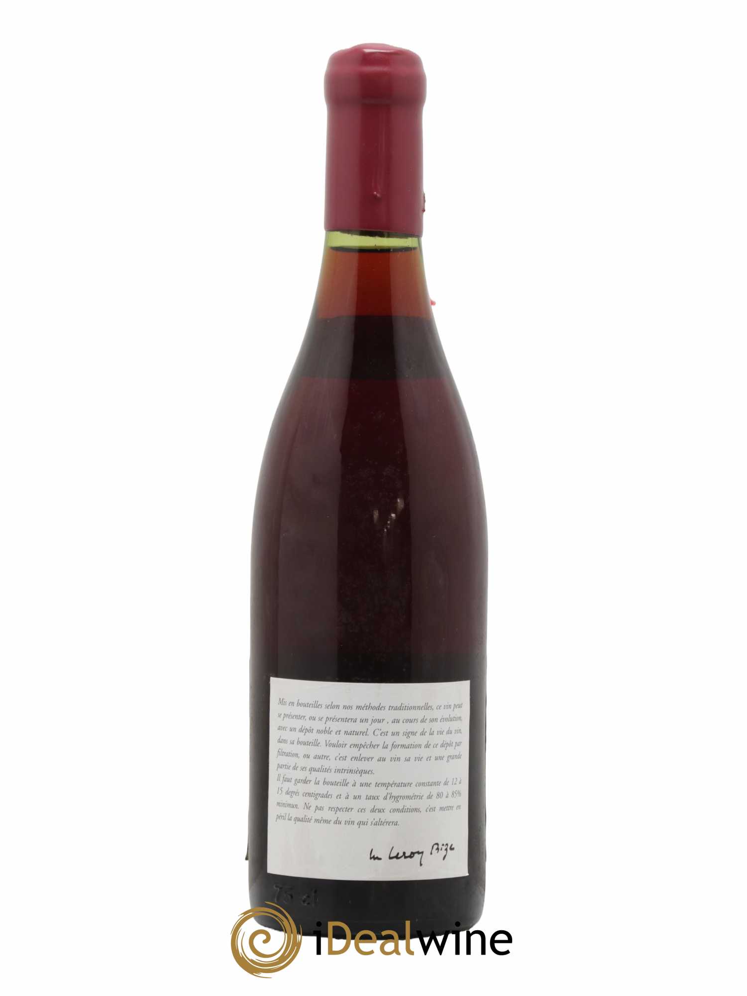 Charmes-Chambertin Grand Cru Leroy SA  1964 - Lot de 1 Bouteille