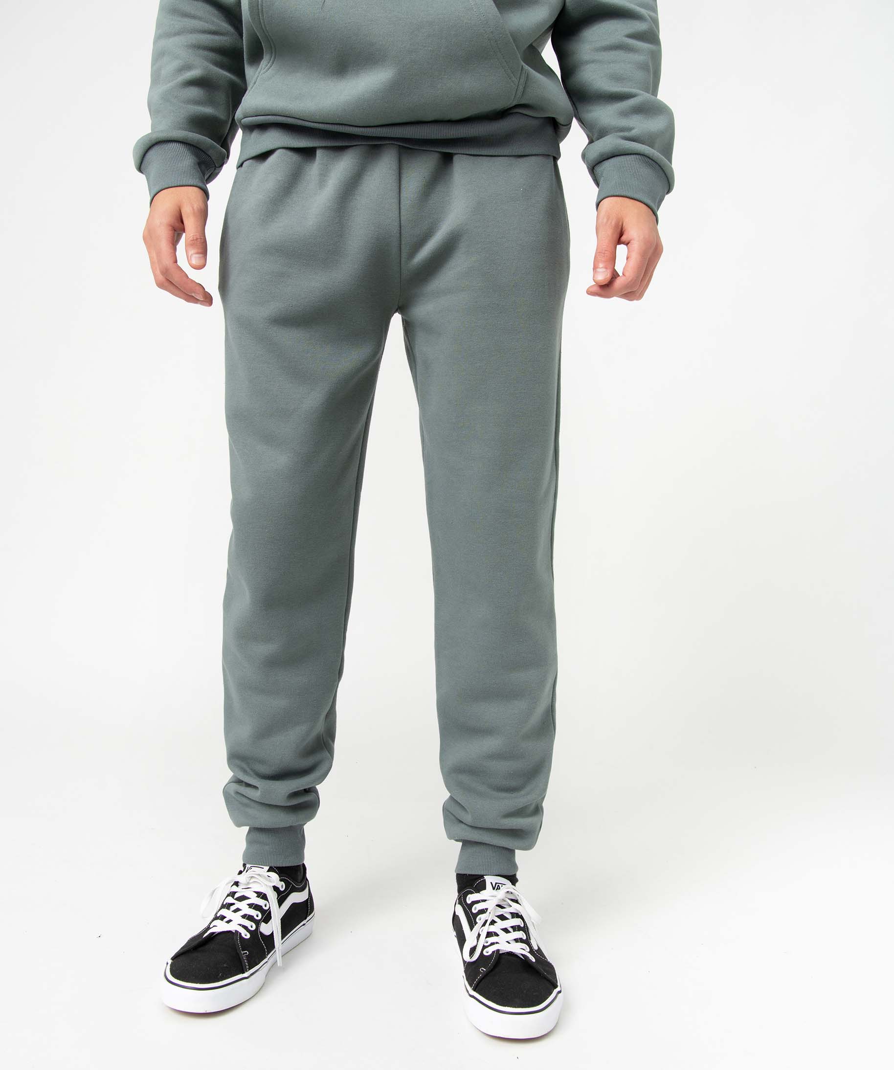 Pantalon de jogging homme molletonné vert | GEMO