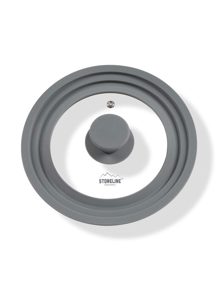 Stoneline Universal Glasdeckel 16/18/20 cm in Grau günstig kaufen onesize