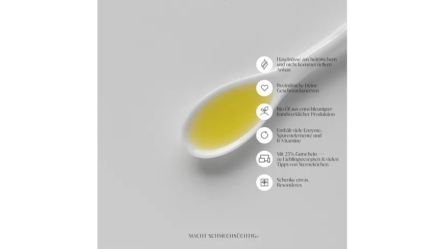 THE GOLDEN CIRCLE Haselnussöl by Andi Schweiger 250 ml