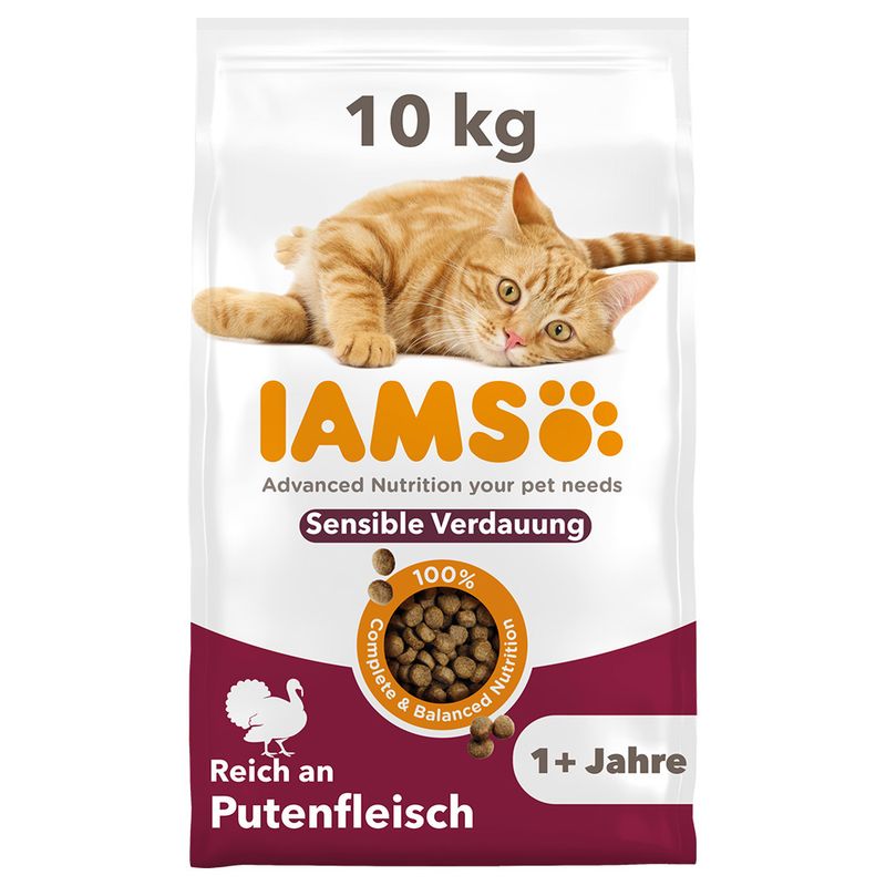 IAMS Advanced Nutrition Sensitive Digestion mit Pute | bitiba.de
