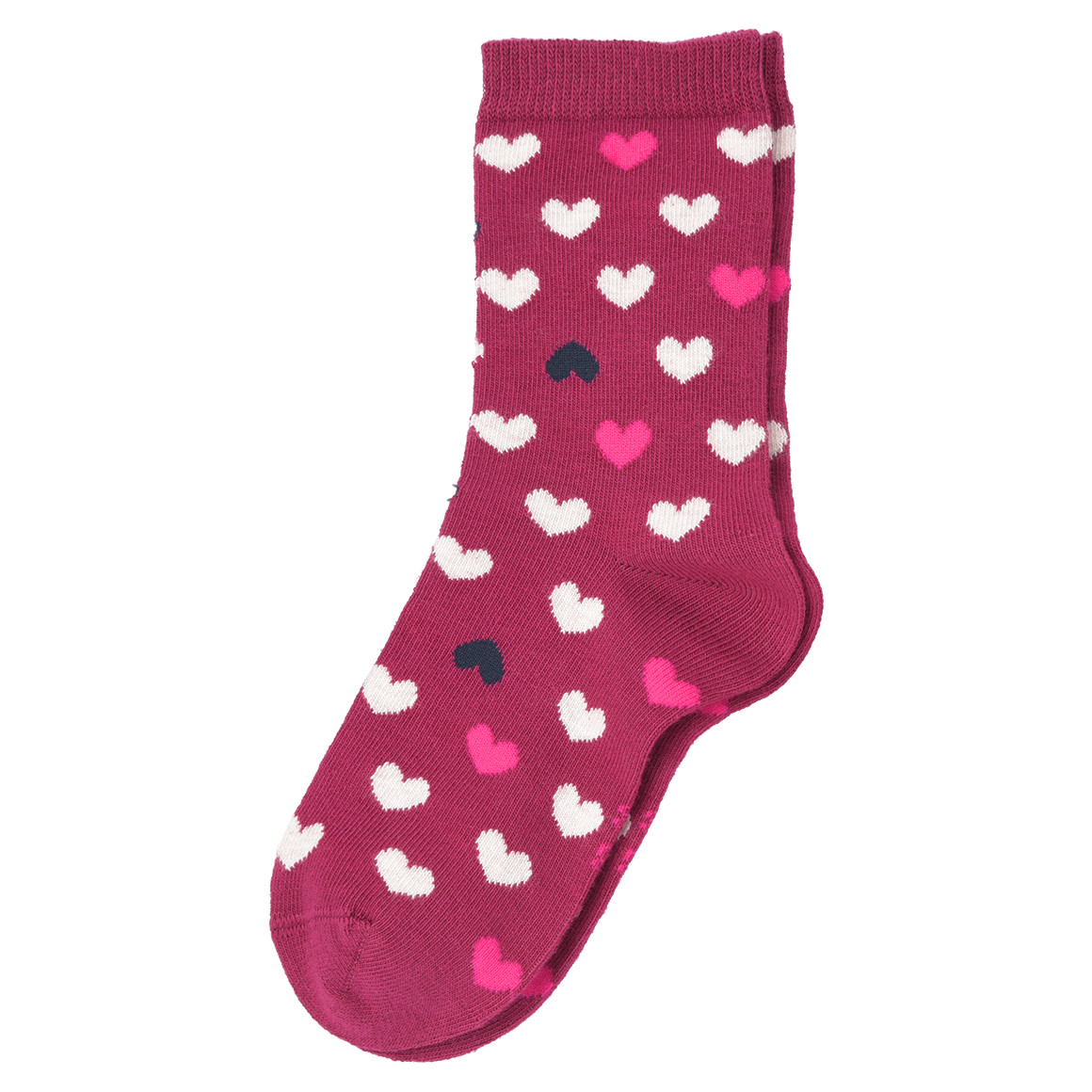 4 Paar Mädchen Socken in verschiedenen Farben