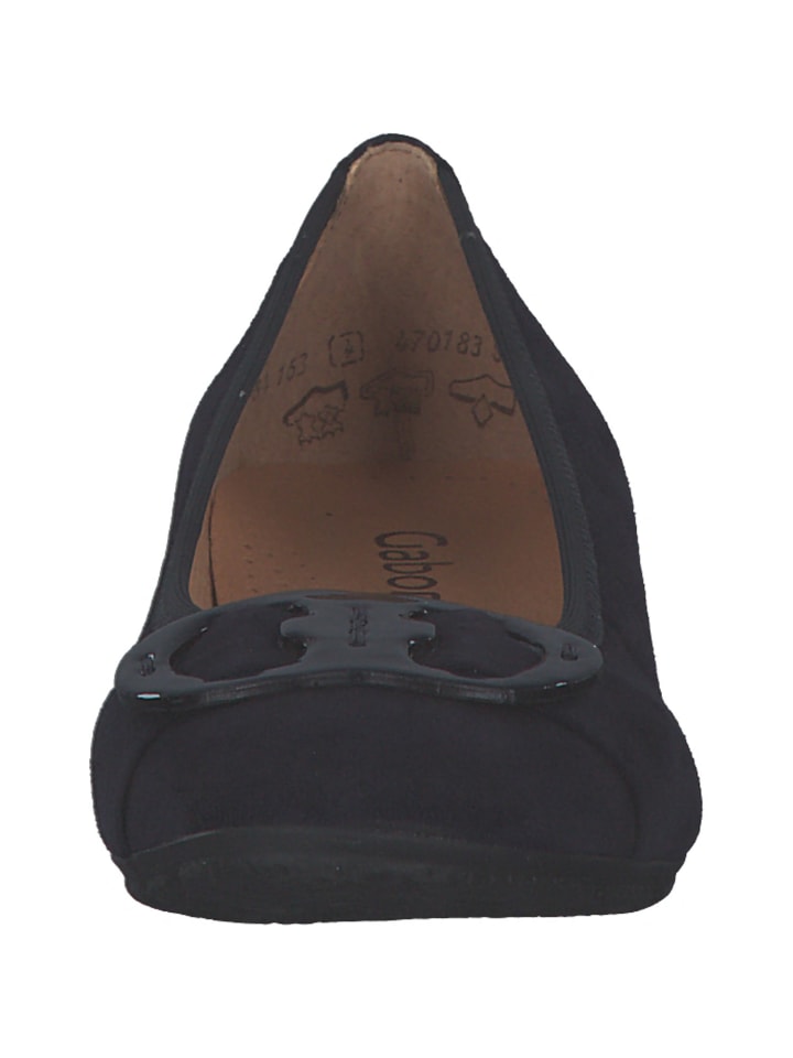 Gabor Fashion Ballerinas in Atlantik günstig kaufen