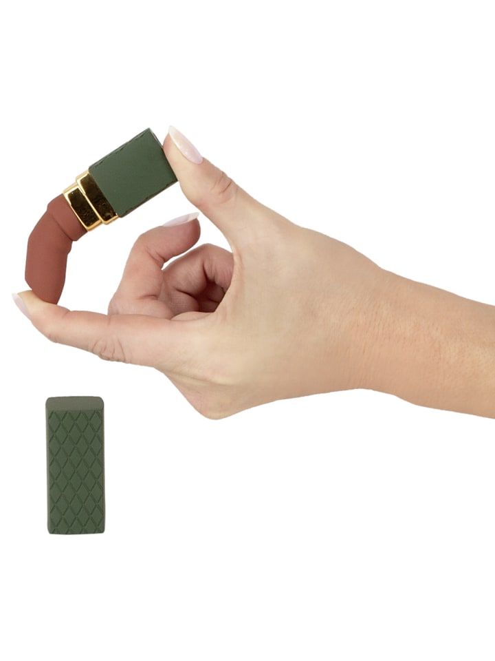Emerald Love Vibrator Luxurious Lipstick Vibrator in grün günstig kaufen 8,5