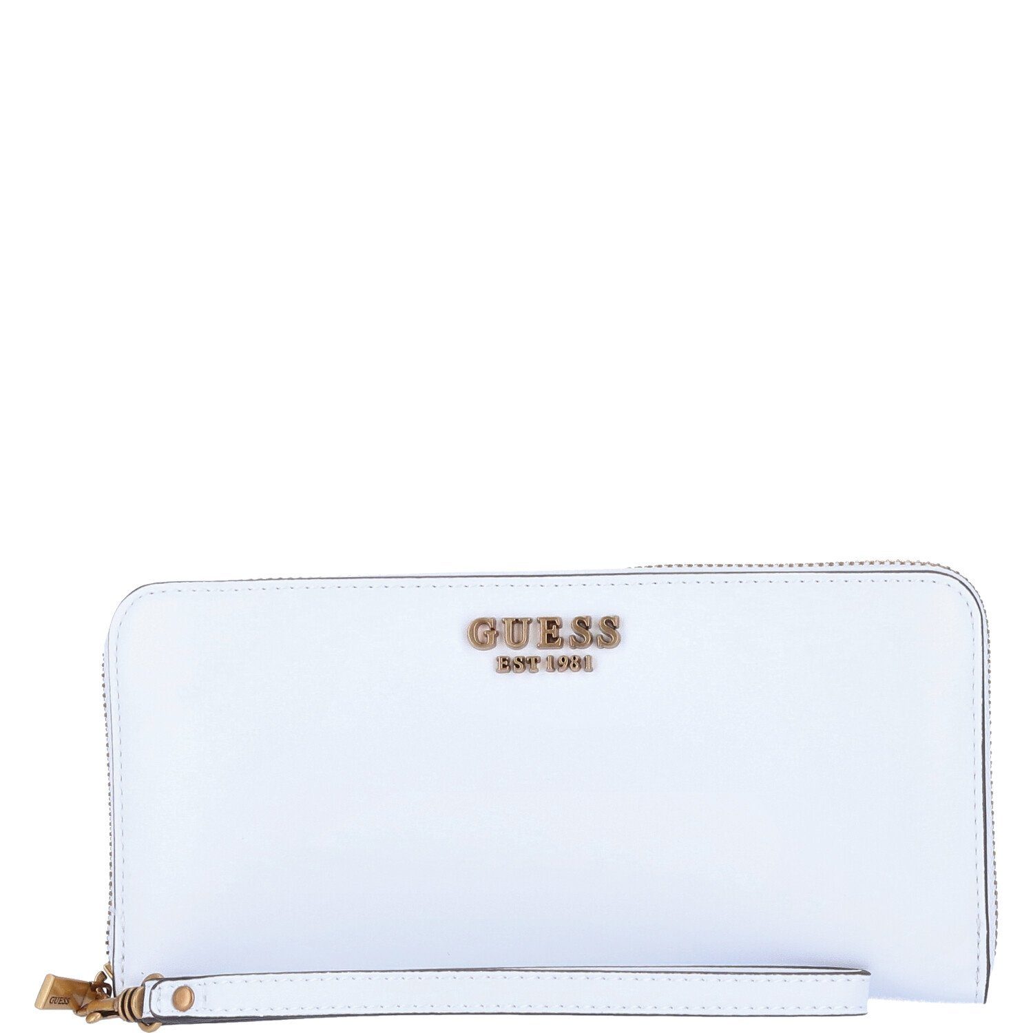 Guess Geldbörse GUESS Damen Geldbörse Laurel White (Stück, Stück)