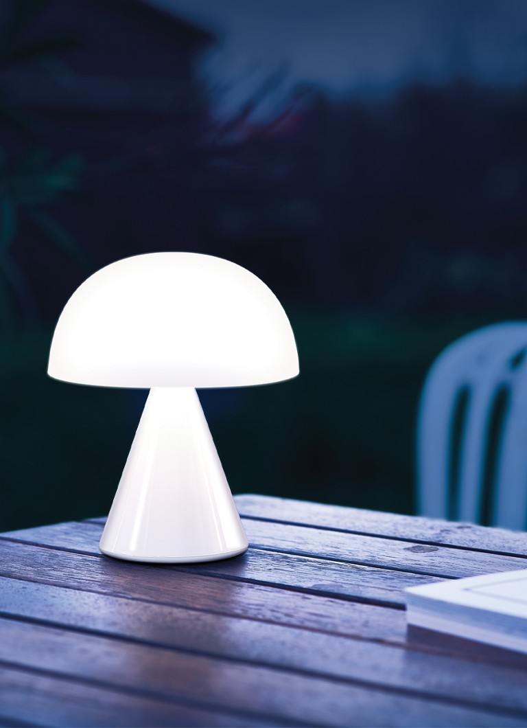 Lampă de masă fără fir Lexon Mina M, 11 x Ø9 cm